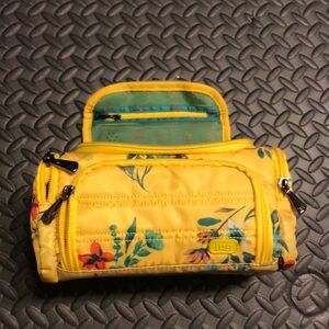 Lug Mini Trolley Case Makeup Bag Yellow